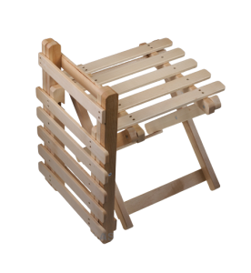 Scaun pliant din lemn
