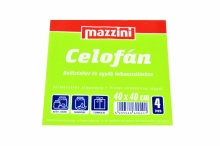 Celofan 40x40 4 foi/pach Mazzini